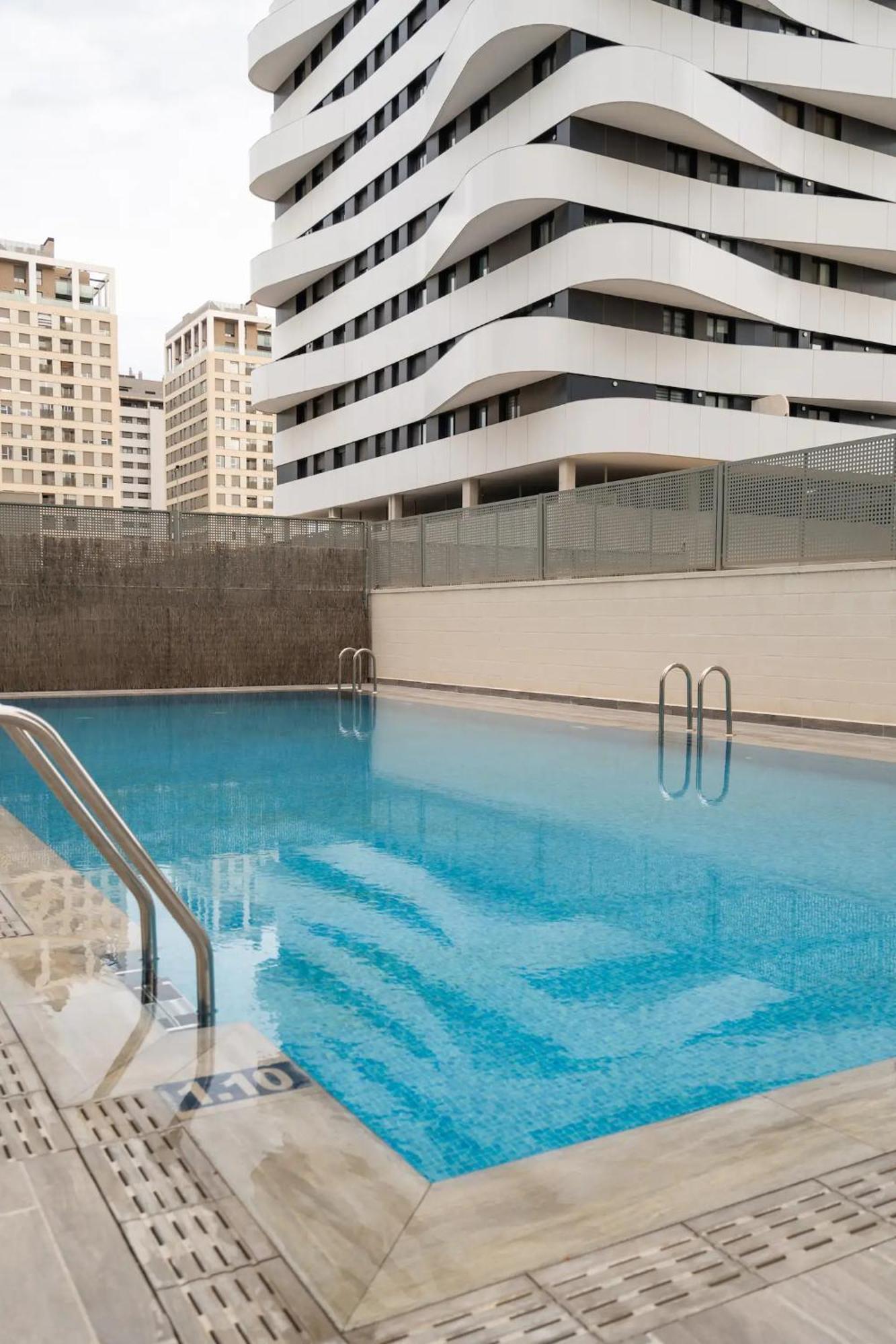 Werentvlc - Espectacular Duplex Terraza Y Piscina Apartment Valencia Bagian luar foto